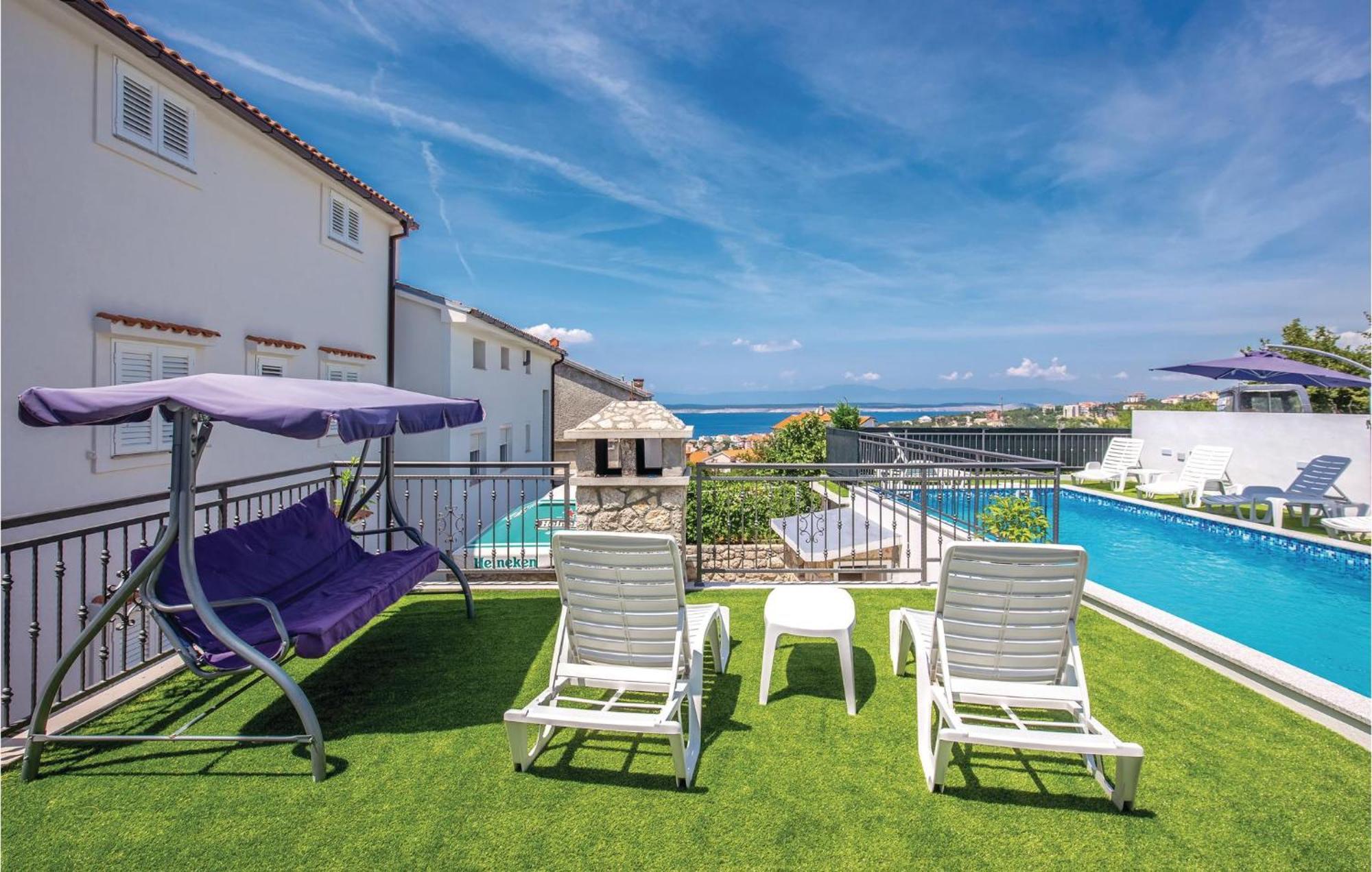 Nice Apartment In Crikvenica With Wifi ภายนอก รูปภาพ